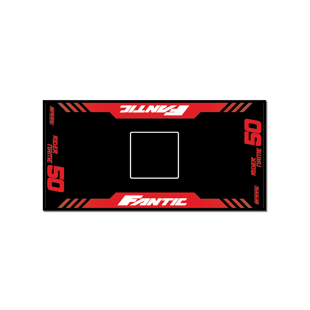 Semi Custom Bike Mat // Fantic Podium 2.0