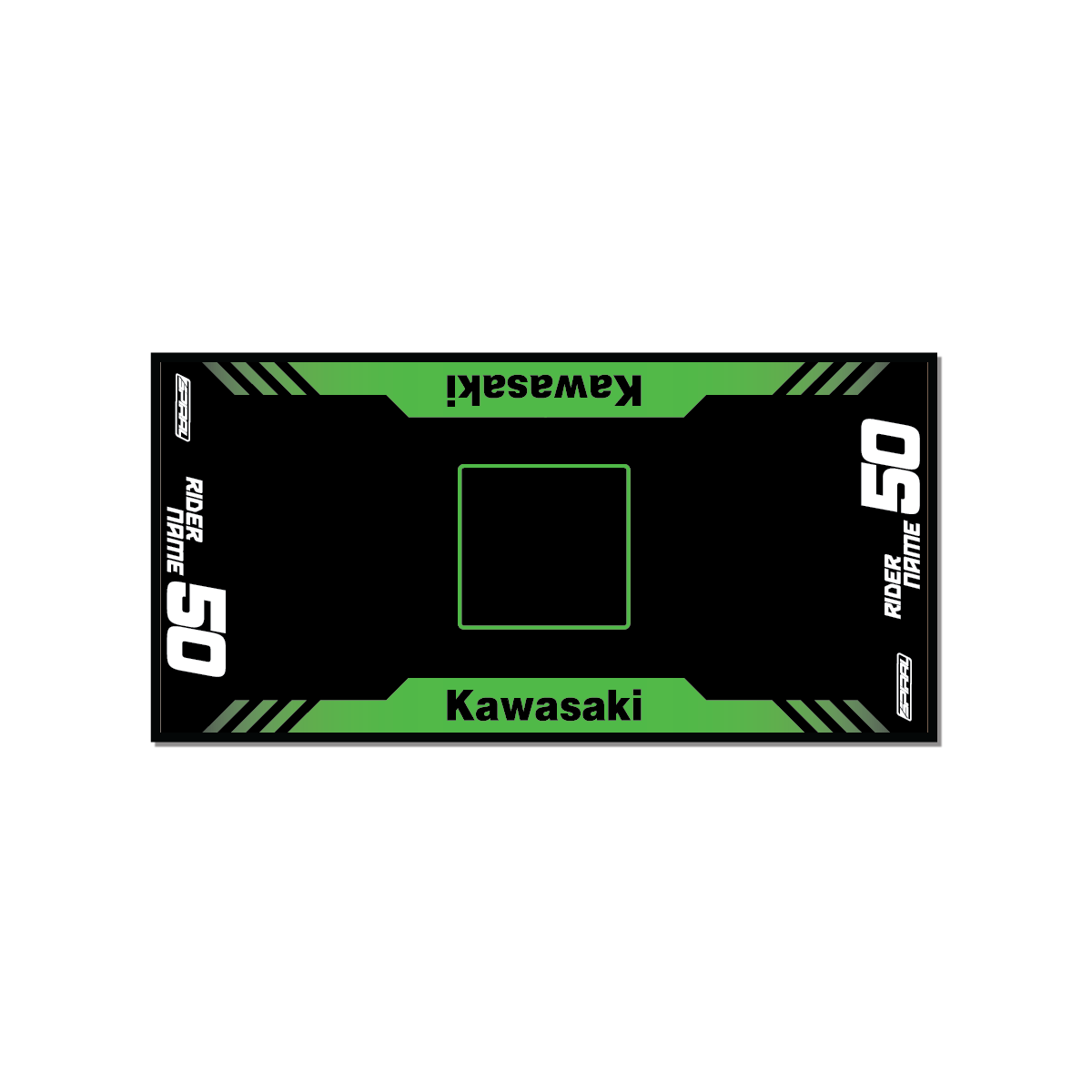 Semi Custom Bike Mat // Kawasaki Podium 3.0