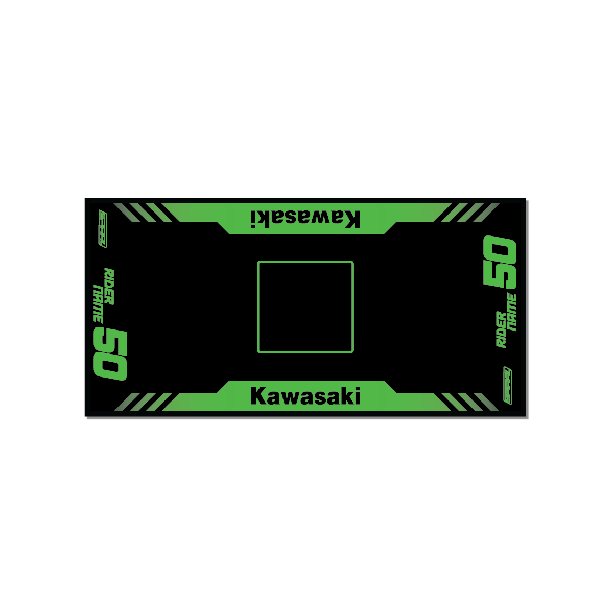 Semi Custom Bike Mat // Kawasaki Podium 4.0