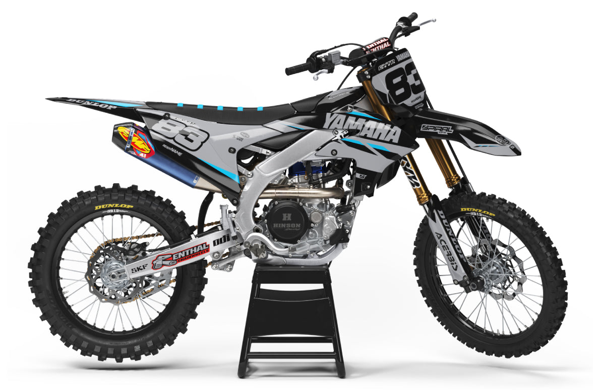 Yamaha // National Grey Motocross Graphics Kit by SpiralGFX