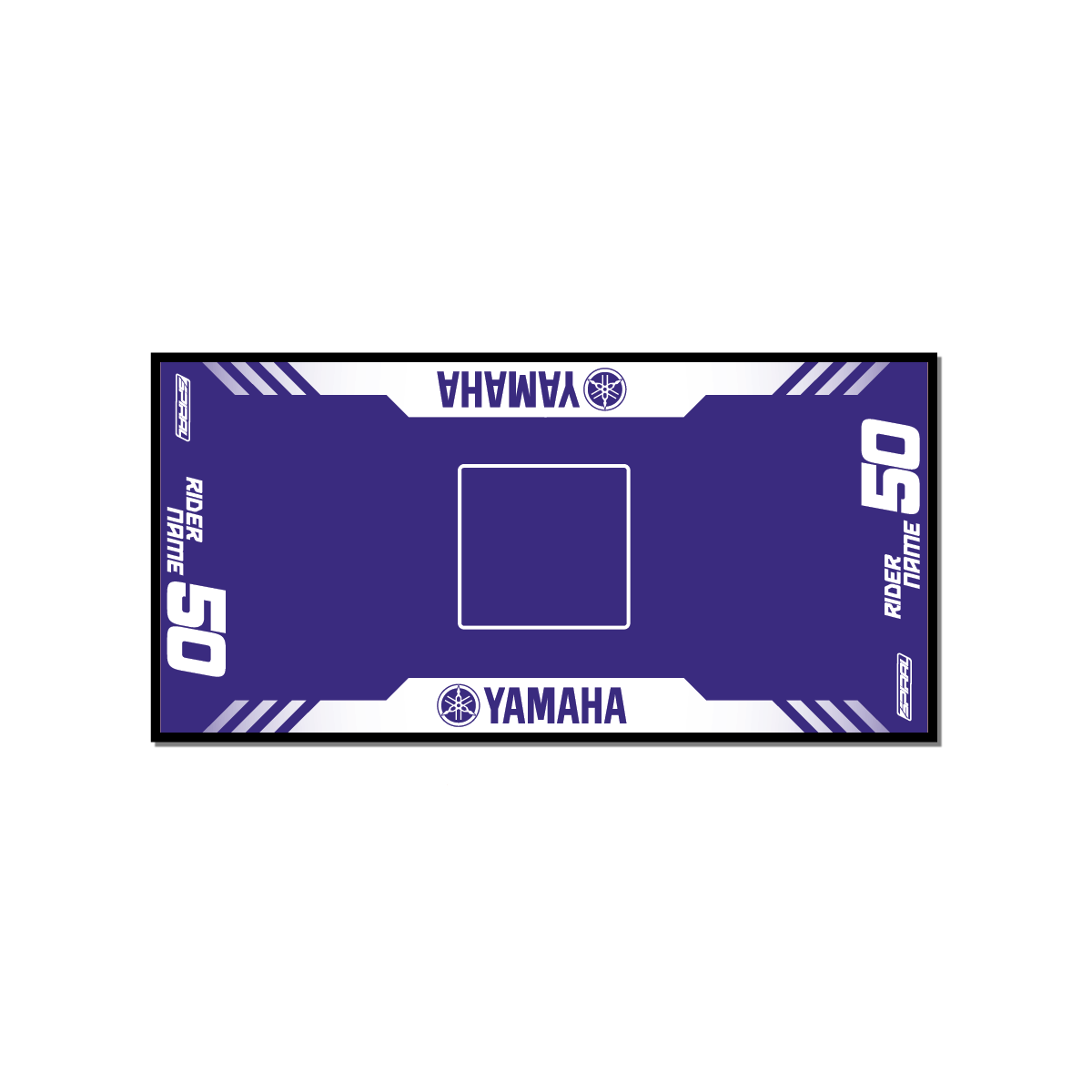 Semi Custom Bike Mat // Yamaha Podium 1.0