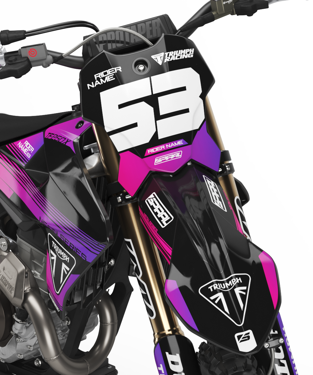 Triumph // Neon Pink Purple (All Bikes)